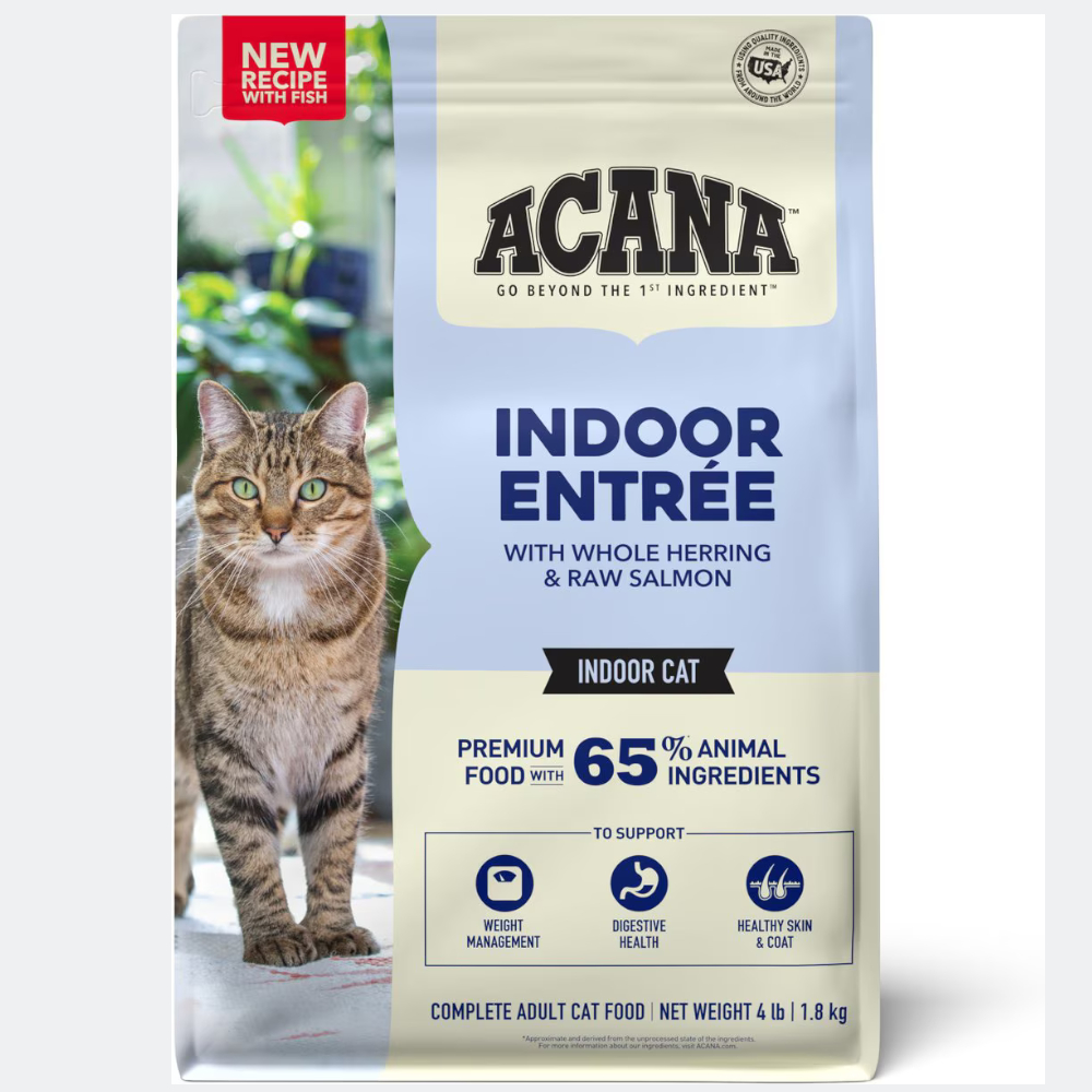NEW アカナ インドアエントリー ニシン＆ サーモン 直輸入 キャット 4.5kg